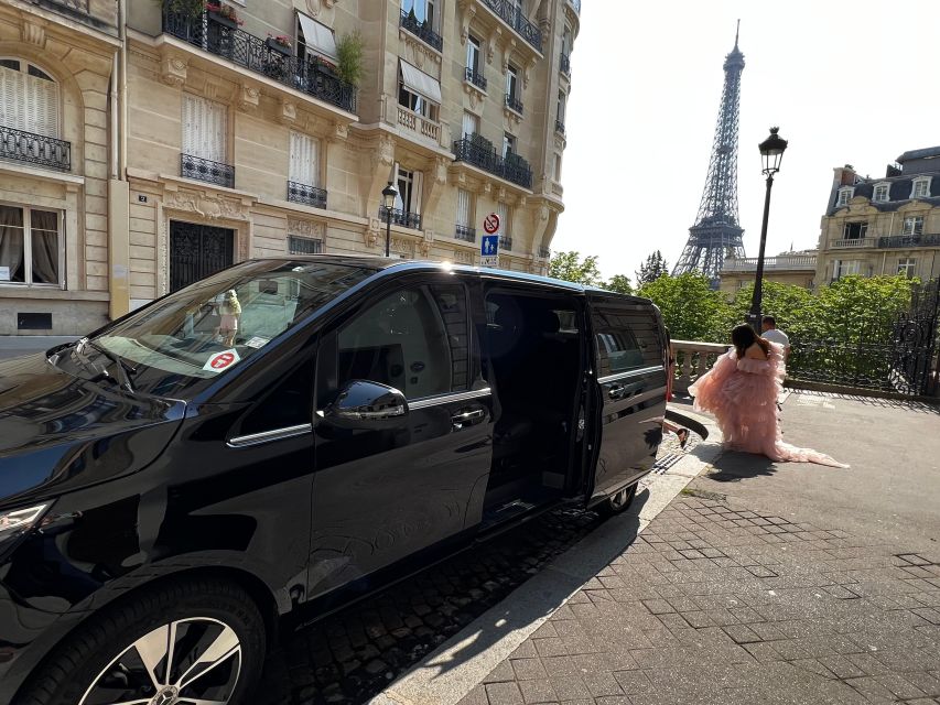Paris: Luxury Mercedes Transfer to Caen - Complimentary Bottled Water Provided