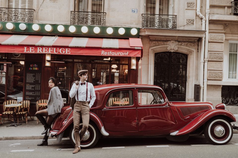 Paris: Private Guided City Tour in a Traction Avant or DS 21 - Tour Duration and Language Options