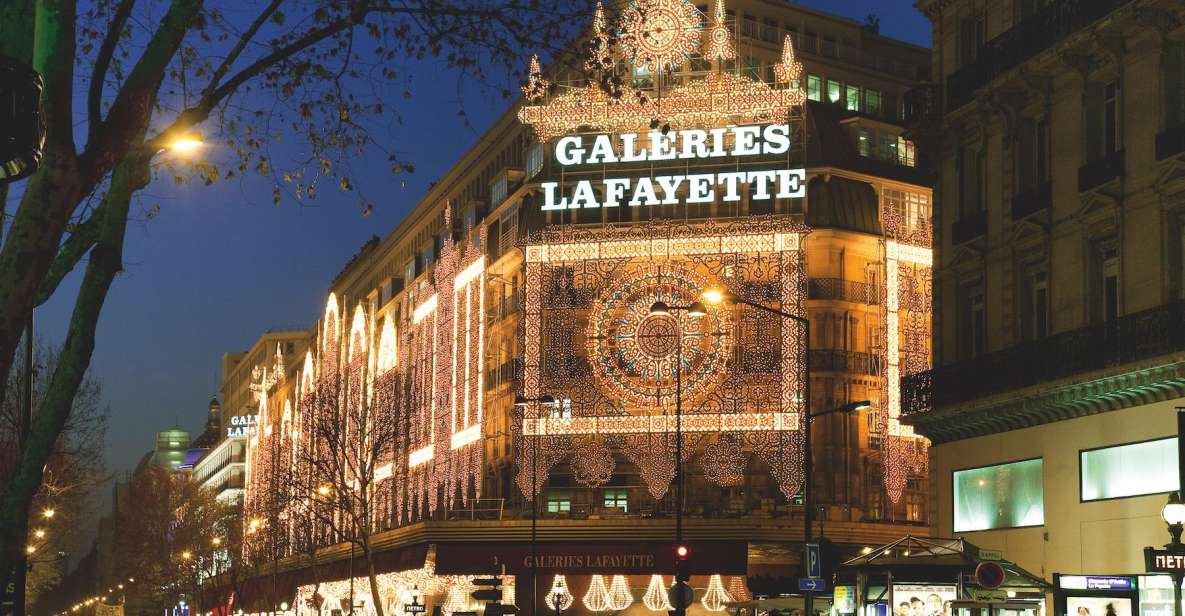 Paris Private VIP Tour With Shopping & Cabaret Experience - Sightseeing Inclusions