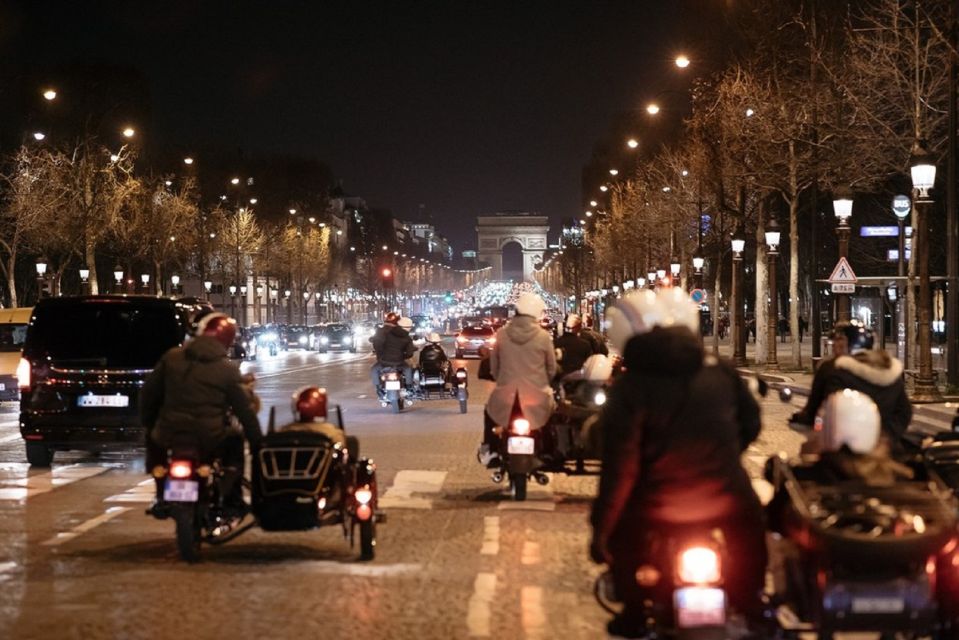 Paris: Romantic Sidecar Tour by Night With Champagne - Booking and Cancellation Policy