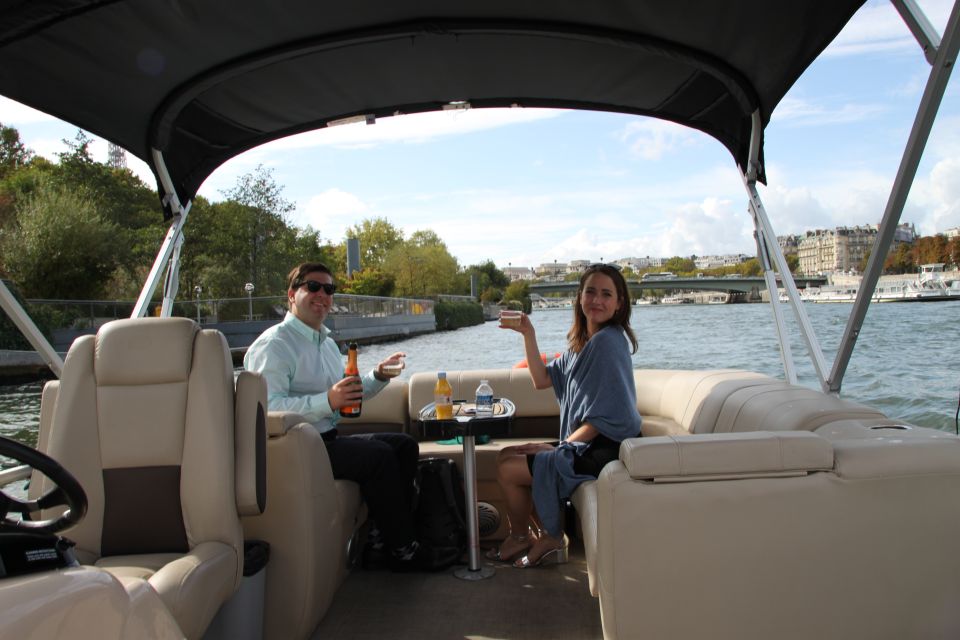 Paris: Seine River Private Guided Pontoon Boat Cruise - Accessibility Considerations