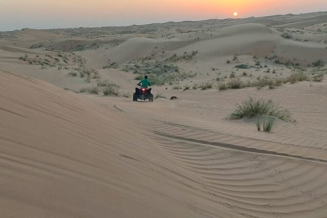 Private Quad Bike Tour Through Deep Desert in Dubai - Included Amenities