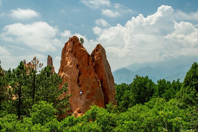 Private Rock Climbing at Garden of the Gods, Colorado Springs - Meeting and Pickup