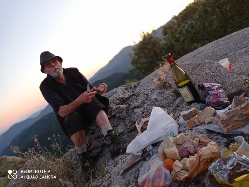 Serra-Di-Scopamène: Private Sunset Hike With Snacks and Wine - Inclusions