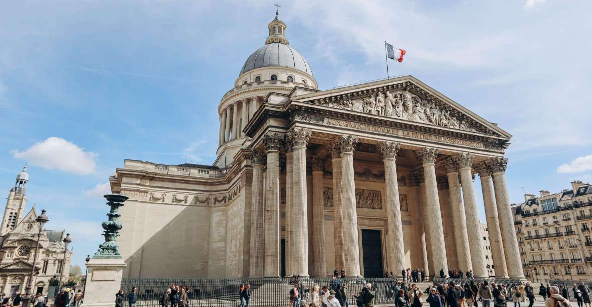 Skip-The-Line Pantheon Paris Tour With Dome and Transfers - Tour Highlights