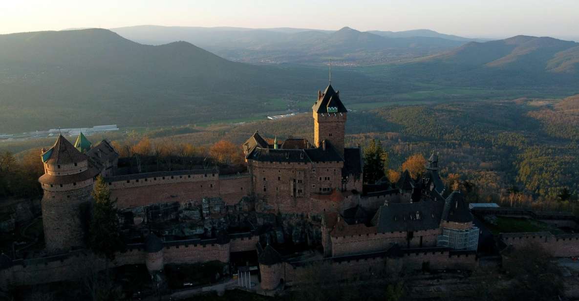 Strasbourg, Colmar, Eguisheim, Riquewihr: Private Excursion - Haut-Koenigsbourg Castle
