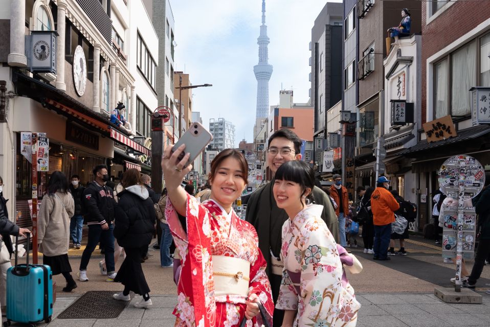 Tokyo: Video and Photo Shoot in Asakusa With Kimono Rental - Rental Kimono Reservation