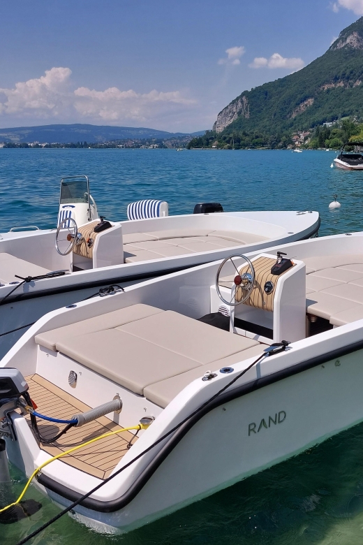 Veyrier-du-Lac: Electric Boat Rental Without License - Group Capacity and Seating