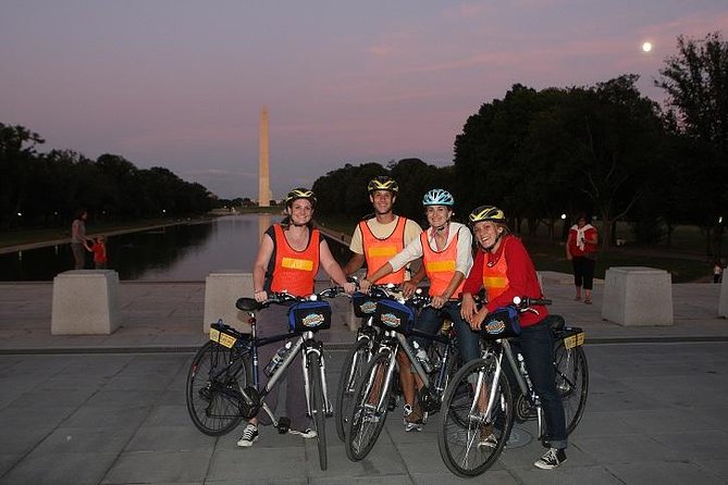 Washington DC Sites at Night Guided Bicycle Tour - Participant Information