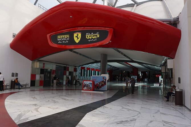Abu Dhabi City Tour With Grand Mosque, Emirates Palace and Qasr Al Hosn - Ferrari World Photo Stop