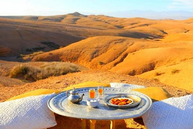 Agafay Desert Sunset, Camel Ride and Dinner From Marrakech - Live Berber Music and Entertainment