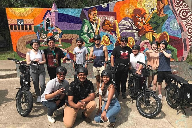 Austin Biker Gang E-Bike Tour - Riding the E-Bikes