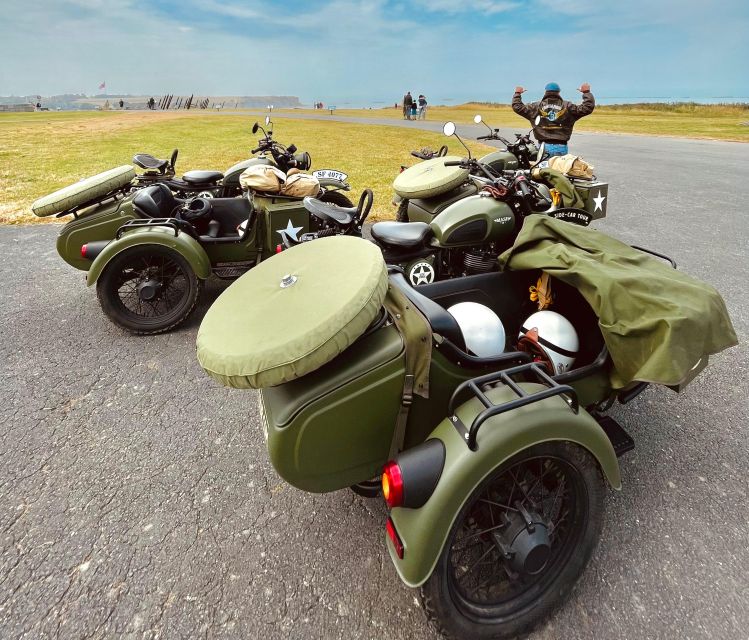 Bayeux: 2-Hour Tour of the D-Day Beaches, by Vintage Sidecar - Pickup and Drop-off in Bayeux