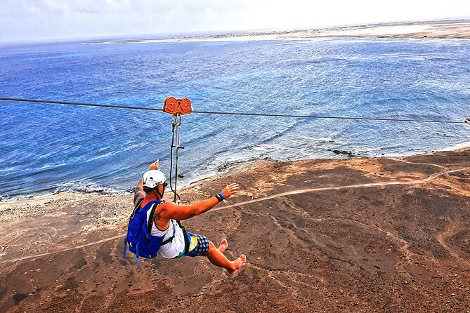 Complete Excursion and Flight on the Zipline Cabo Verde - Stunning Island Views