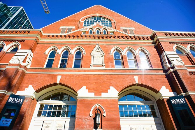 Discover Nashville City Tour With Entry to Ryman & Country Music Hall of Fame - Customer Reviews