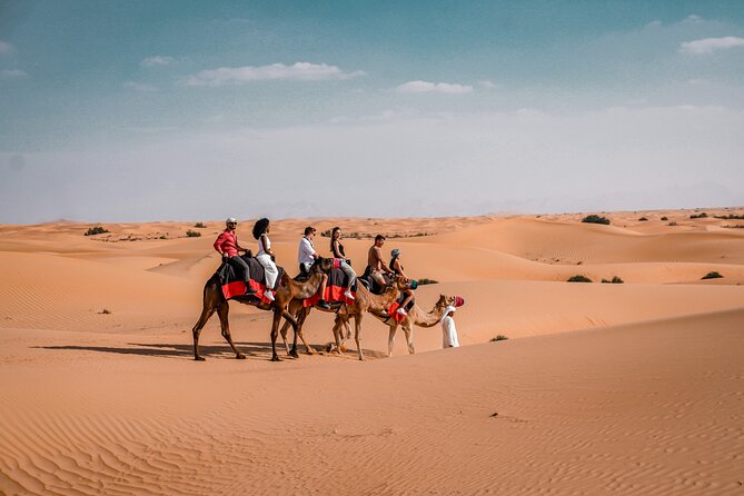 Dubai Desert Safari: Camel Ride, Sandboarding, BBQ & House Drinks - Booking and Confirmation