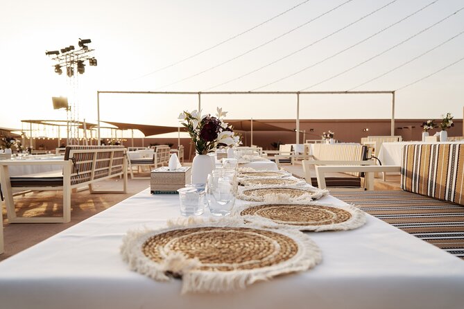 Dubai Evening Desert Safari With BBQ Dinner at Noble Camp - Enchanting Cultural Entertainment