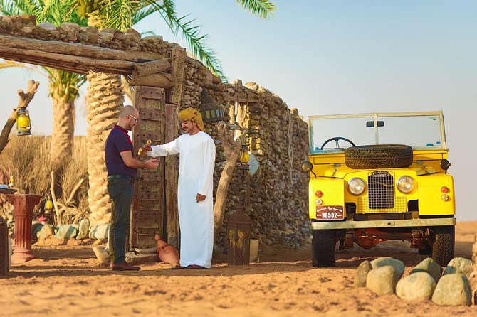 Dubai Heritage Land Rover Desert Safari With Traditional Dinner - Venture Through the Desert