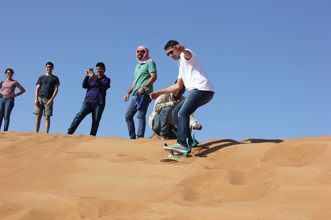 Dubai: Jeep Desert Safari, Camel Riding, ATV & Sandboarding - Tour Duration