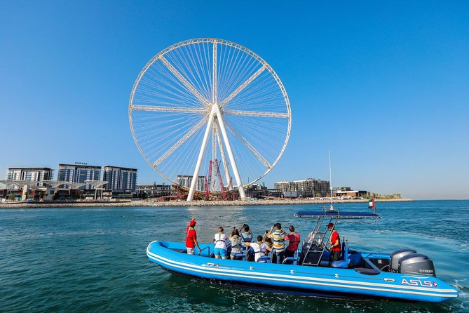 Dubai Speedboat Tour, Marina, Atlantis, Palm & Burj Al Arab - Group Size