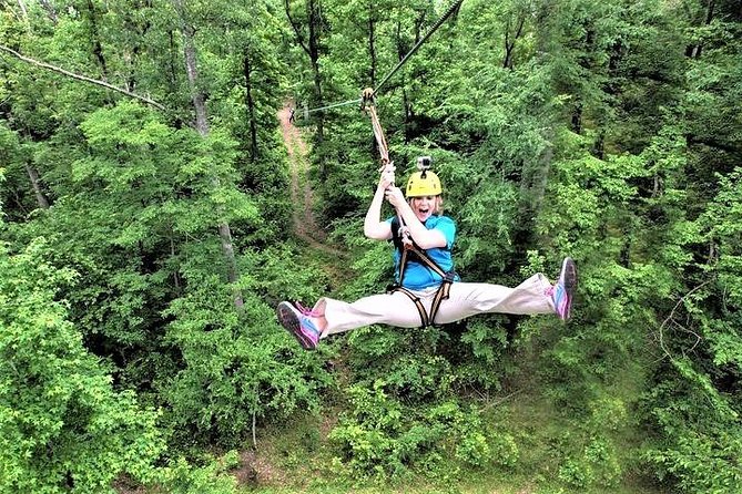 Fontanel Zipline Forest Adventure at Nashville North - Treetop Ziplines