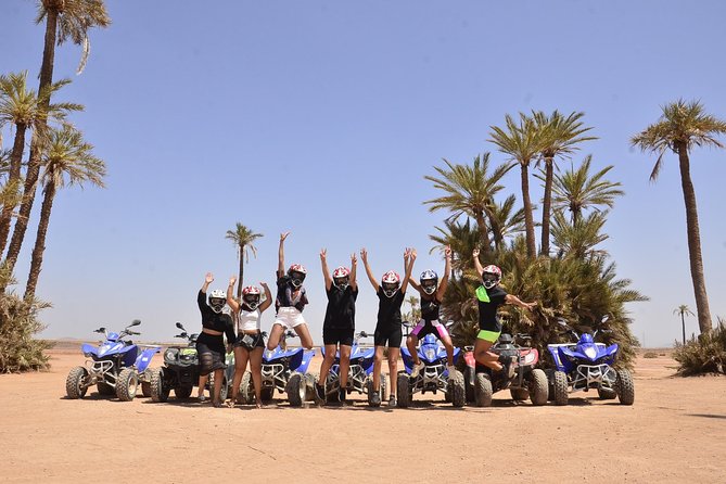 From Marrakech: Palm Grove Quad Bike and Camel Ride Tour - Hotel Pickup and Dropoff