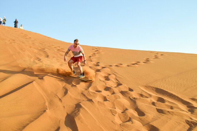 Full-Day Guided Red Dunes Desert Tour in Dubai With Camel Ride - Live Entertainment Shows