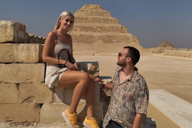 Giza Pyramids, Sphinx, Memphis, Saqqara, With Private Tour Guide - Accessibility and Transportation