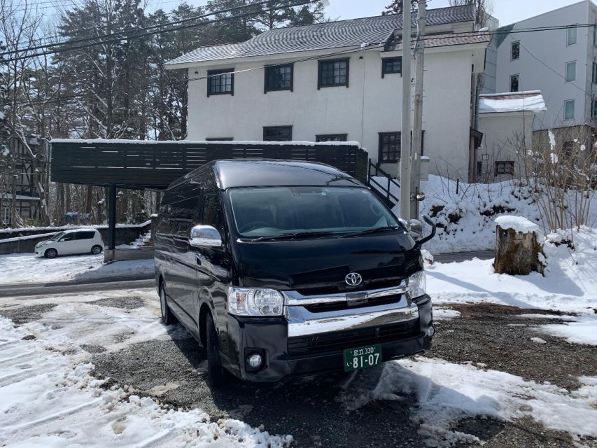 Hakuba: Private Transfer From/To Tokyo/Hnd by Minibus Max 9 - Vehicle and Driver
