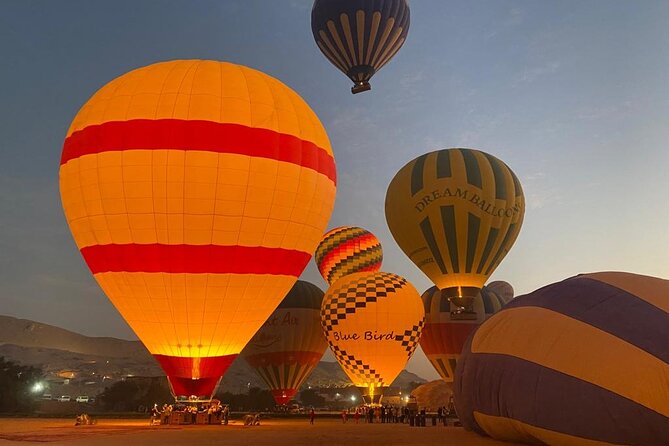 Luxor: Hot Air Balloon Ride Before Sunrise - Booking Confirmation