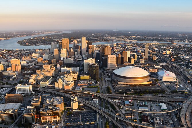 New Orleans Helicopter City Tour - Group Size and Weight Limits