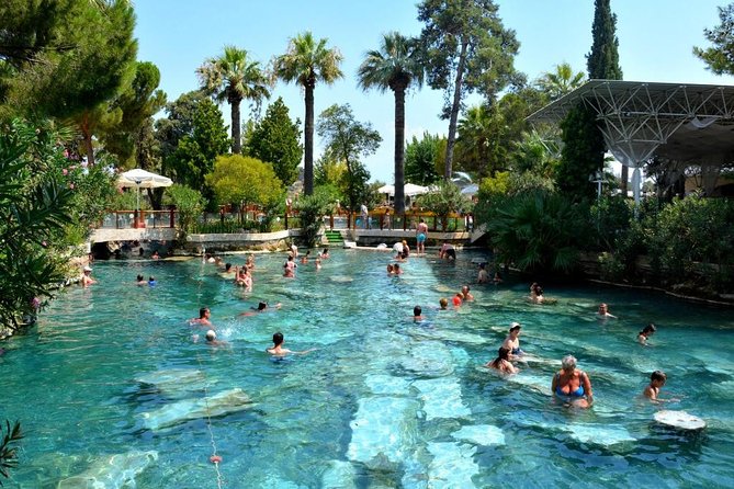 Pamukkale Hierapolis and Cleopatras Pool Tour With Lunch From Antalya - Soaking in Cleopatras Pool