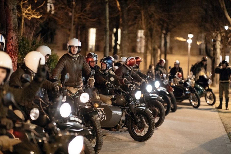 Paris: Romantic Sidecar Tour by Night With Champagne - Pickup and Accessibility Details