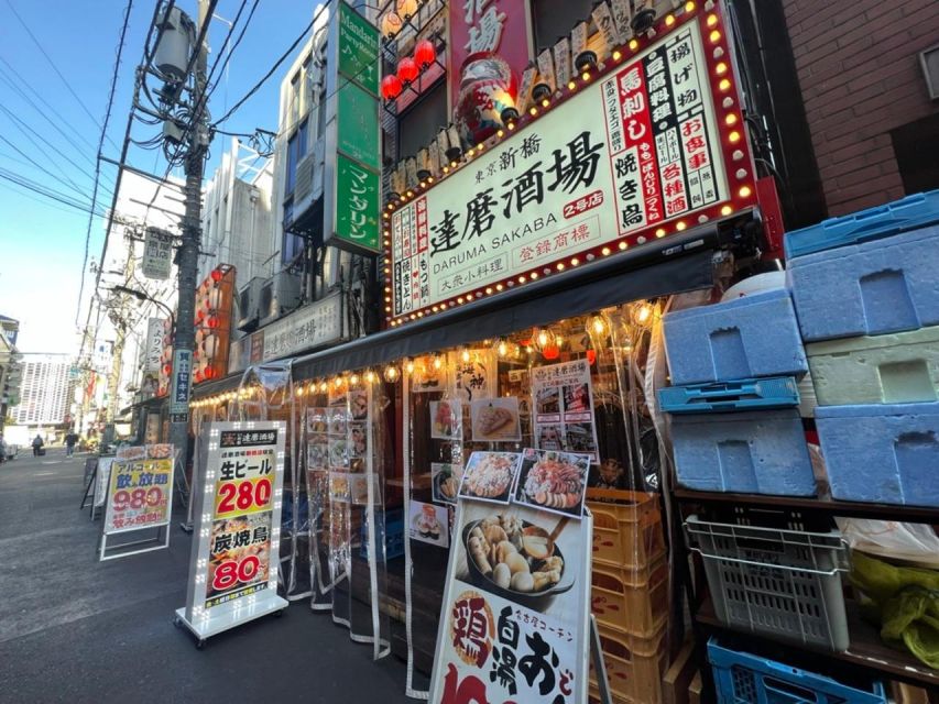 Shimbashi Daytime Drinking Tour - Explanations by the Guide