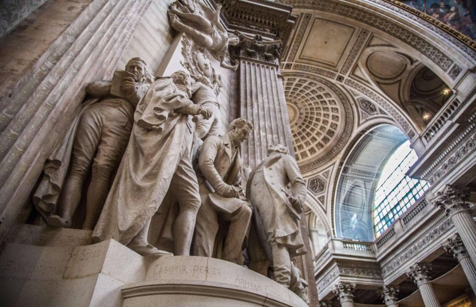 Skip-The-Line Pantheon Paris Tour With Dome and Transfers - Exploring the Pantheons Art and History