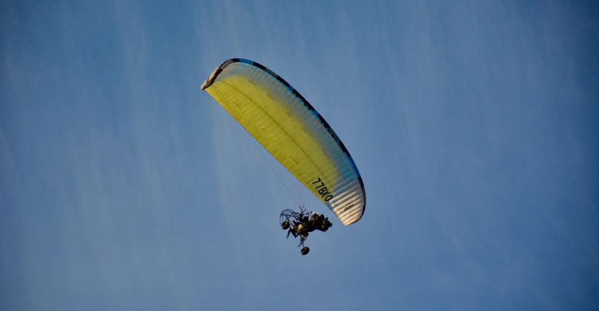 South of Paris: Paramotor Discovery Flight - Scheduling and Cancellation Policy