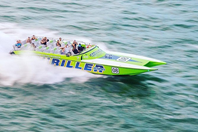 Speedboat Sightseeing Tour of Miami - Onboard Amenities