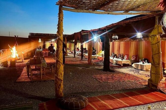 Sunset & Dinner in Desert Agafay Marrakech With Camels - Cancellation Policy