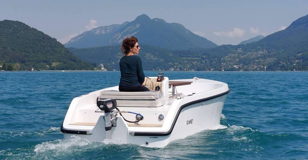 Veyrier-du-Lac: Electric Boat Rental Without License - Cancellation and Refund Policy