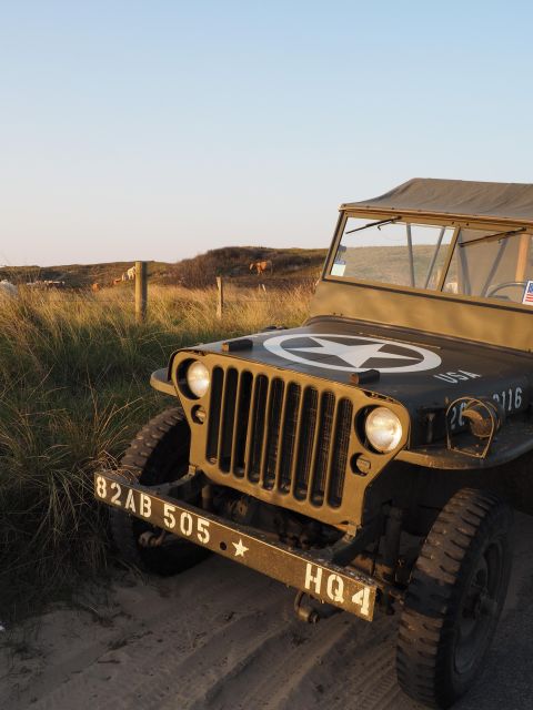WW2 Jeep Tour Utah Beach - Sainte Mere Eglise 2h - Tour Availability