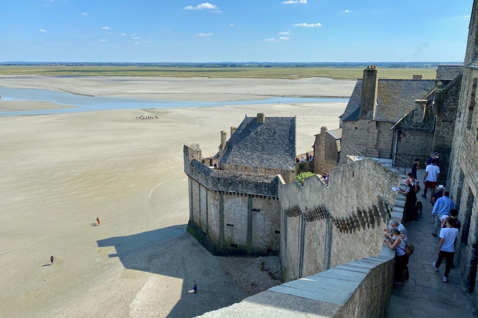 3-day Private Normandy D-Day Mont-St-Michel 3 Loire Castles - Visiting Mont Saint-Michel Abbey
