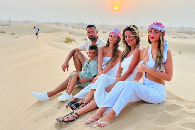 Abu Dhabi Desert Safari With Live Shows And BBQ Buffet Dinner - Dune Bashing and Sand-boarding