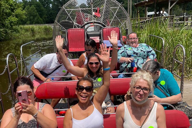 Airboat Swamp and Destrehan Plantation Tour From New Orleans - Airboat Ride in Cajun Village