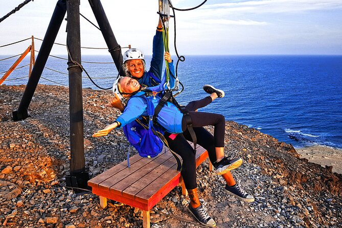 Complete Excursion and Flight on the Zipline Cabo Verde - Refreshing Aperitif and Snacks