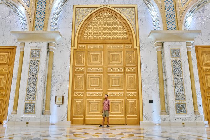 Dubai to Abu Dhabi Day Trip: Grand Mosque, Palace & Etihad Towers - Tour Inclusions
