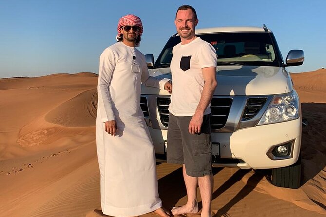 Dubai: Unique SUNSET 4WD Red Dunes Safari - Pickup and Drop-off Arrangements