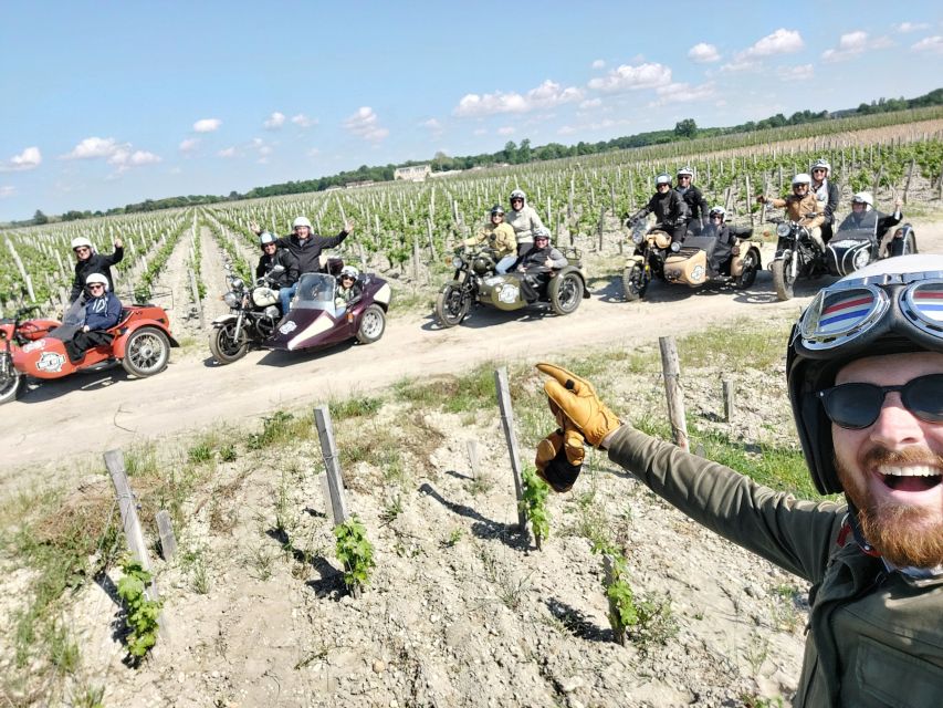 From Bordeaux: Médoc Vineyard and Château Tour by Sidecar - Tour Itinerary and Activities