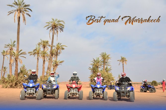 From Marrakech: Palm Grove Quad Bike and Camel Ride Tour - Meeting Point and Pickup