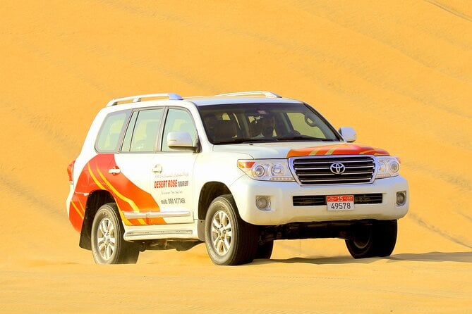 Half-Day Desert Safari From Abu Dhabi - Transportation and Group Size