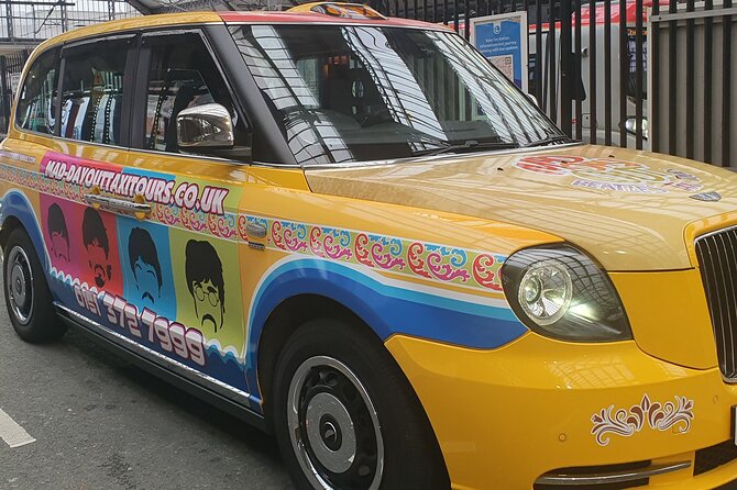 Mad Day Out Beatles Taxi Tours in Liverpool, England - Eco-friendly Electric Taxi